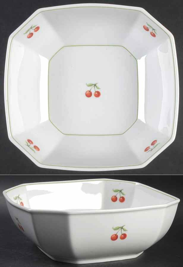 Cherry 9" Square Vegetable Bowl by Villeroy & Boch-1