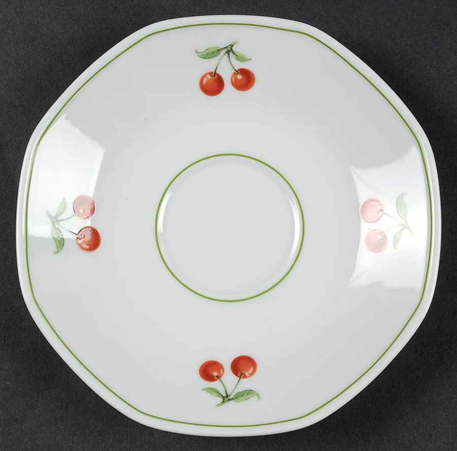 Cherry Saucer for Cream Soup Bowl by Villeroy & Boch-1