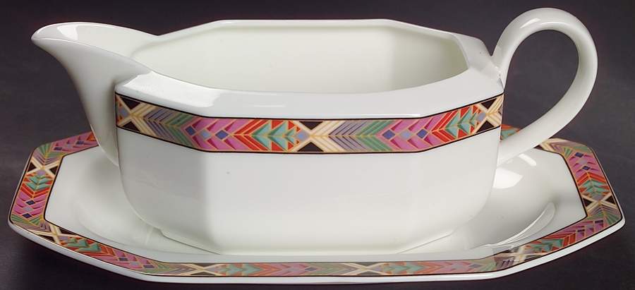 Cheyenne Gravy Boat & Underplate/Relish by Villeroy & Boch-1