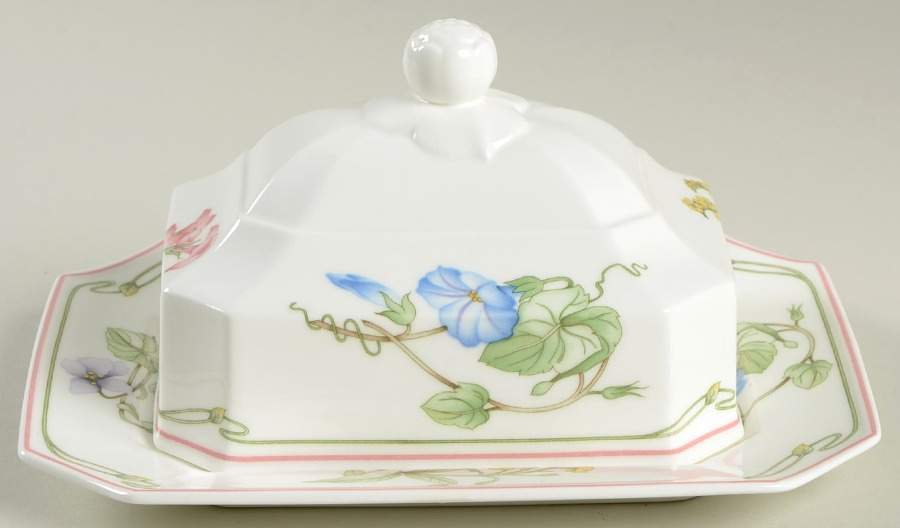 Clarissa Rectangular Covered Butter by Villeroy & Boch-1