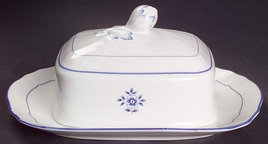 Coburg Square Covered Butter by Villeroy & Boch-1