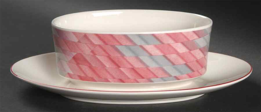 Collage Gravy Boat with Attached Underplate by Villeroy & Boch-1