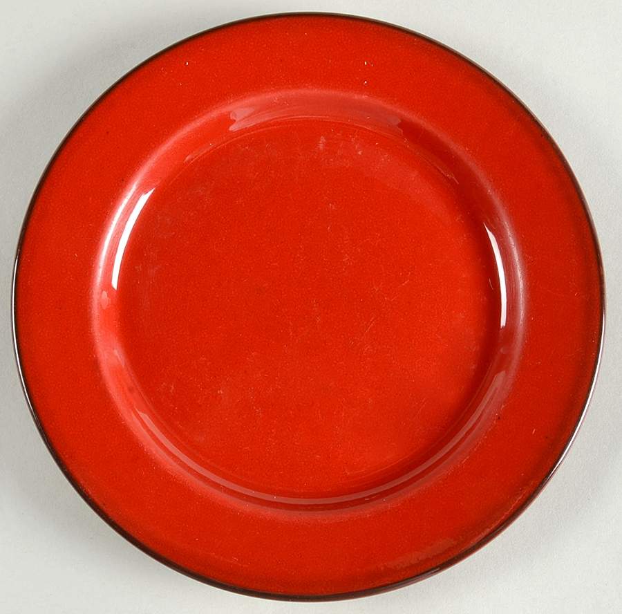 Cordoba Cordova Red (Brown Trim) Bread & Butter Plate by Villeroy & Boch-1