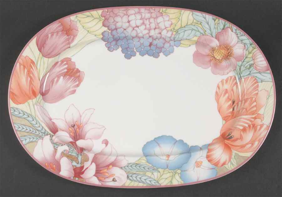 Corolla 16" Oval Serving Platter by Villeroy & Boch-1