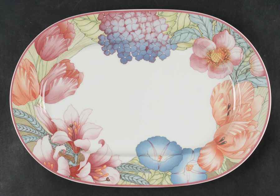 Corolla 13" Oval Serving Platter by Villeroy & Boch-1