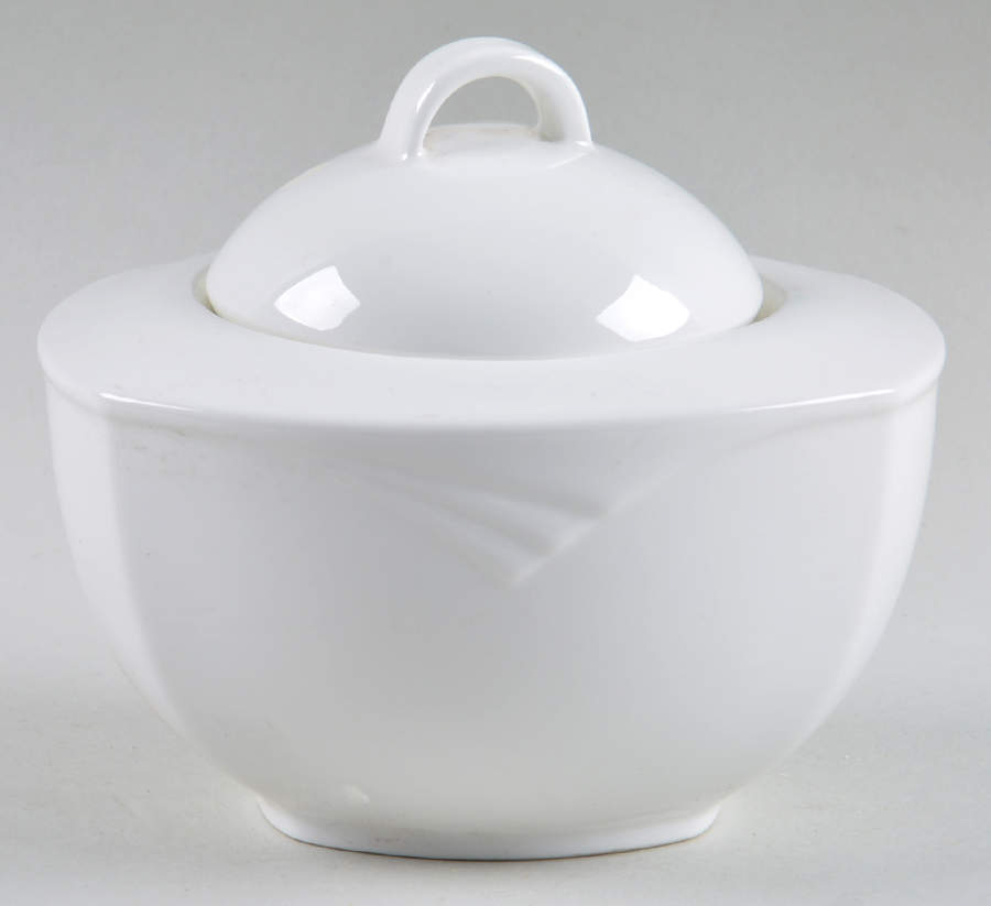 Comet Weiss Sugar Bowl & Lid by Villeroy & Boch-1