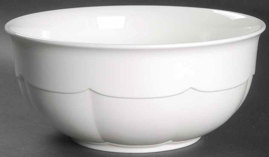 Damasco White 10" Round Vegetable Bowl by Villeroy & Boch-1