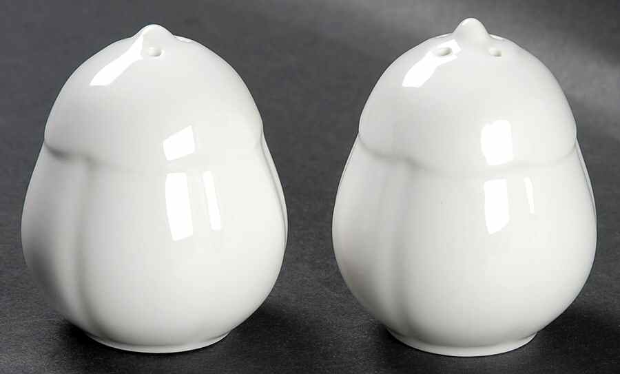 Damasco White Salt & Pepper Set by Villeroy & Boch-1
