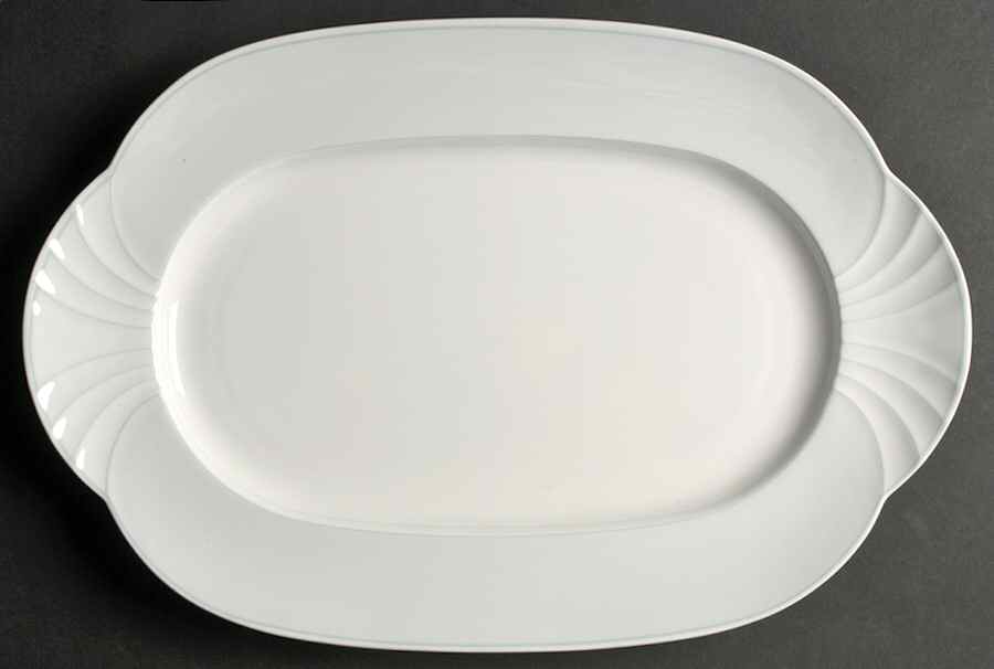 Delta 15" Oval Serving Platter by Villeroy & Boch-1