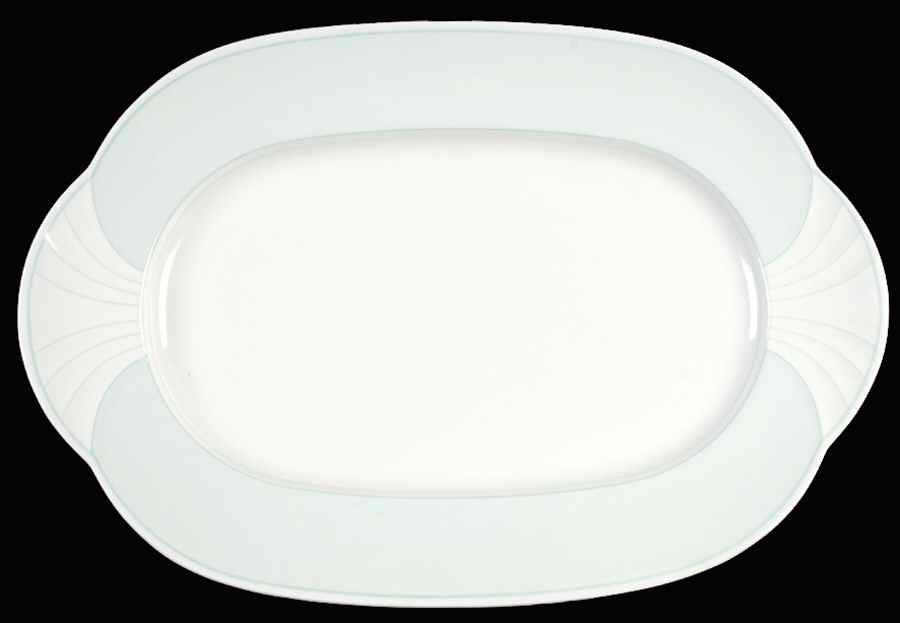 Delta 13" Oval Serving Platter by Villeroy & Boch-1