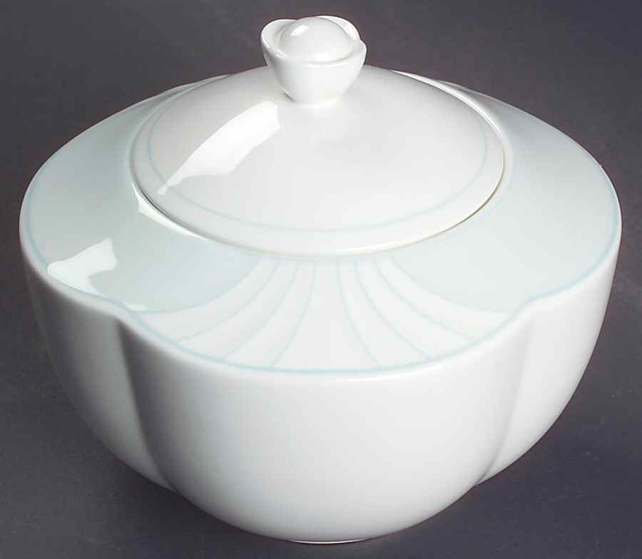 Delta Sugar Bowl & Lid by Villeroy & Boch-1