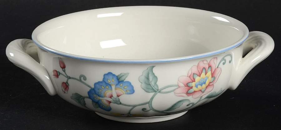 Delia Flat Cream Soup Bowl by Villeroy & Boch-1