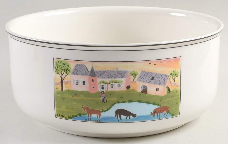Design Naif 9" Round Vegetable Bowl by Villeroy & Boch-1