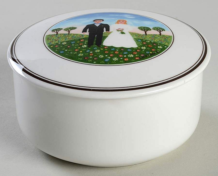 Naif Wedding Large Candy Box & Lid by Villeroy & Boch-1