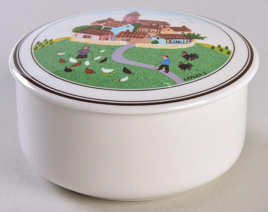 Design Naif 4" Candy Box & Lid by Villeroy & Boch-1