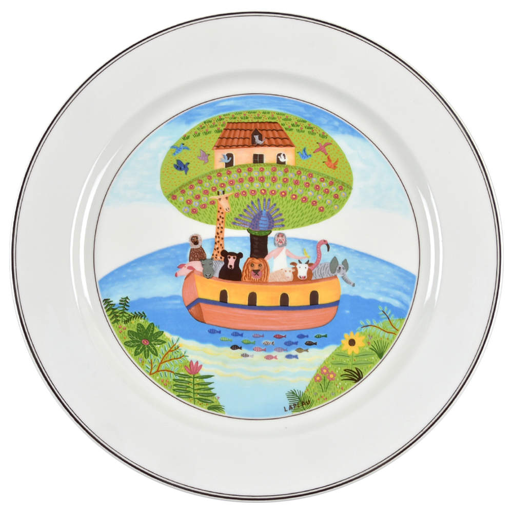 Design Naif 12" Chop Plate (Round Platter) by Villeroy & Boch-1