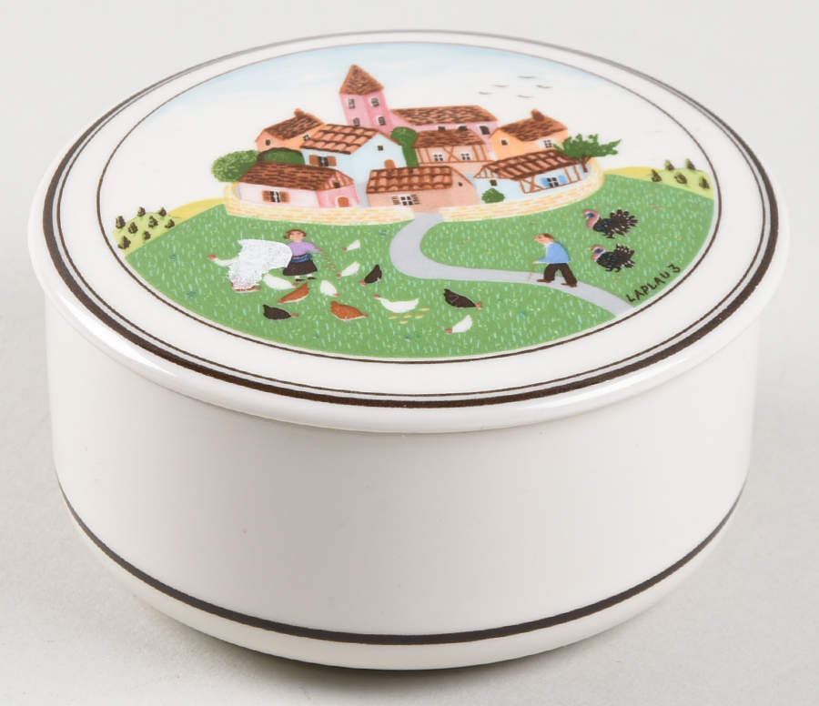 Design Naif 4" Candy Box & Lid by Villeroy & Boch-1