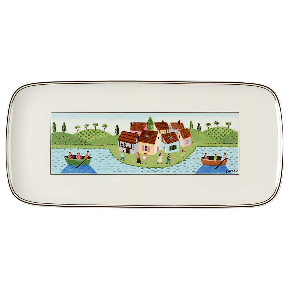 Design Naif 13" Sandwich Tray by Villeroy & Boch-1