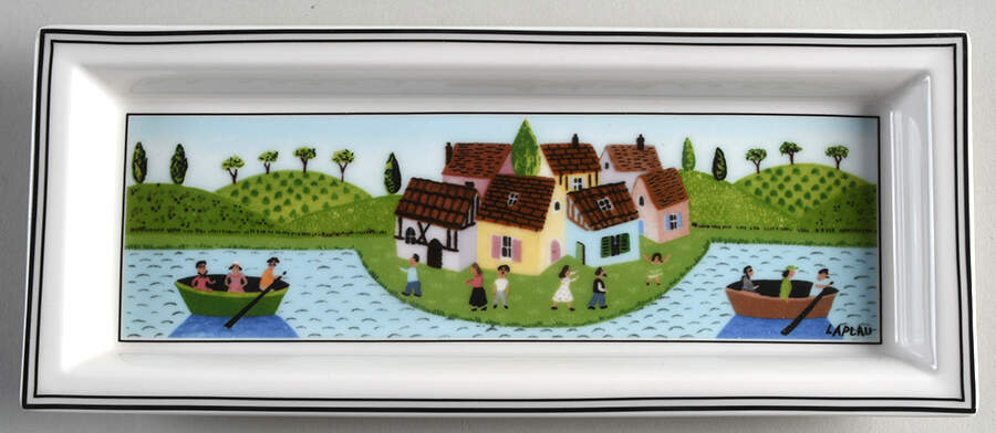 Design Naif 9" Rectangular Tray by Villeroy & Boch-1