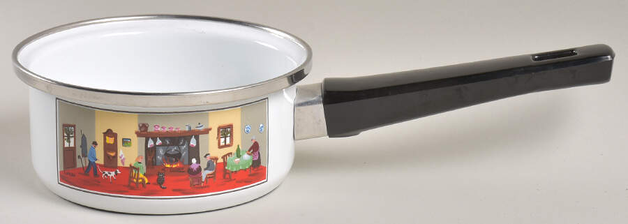 Design Naif .75 Quat Metal Saucepan No Lid by Villeroy & Boch-1