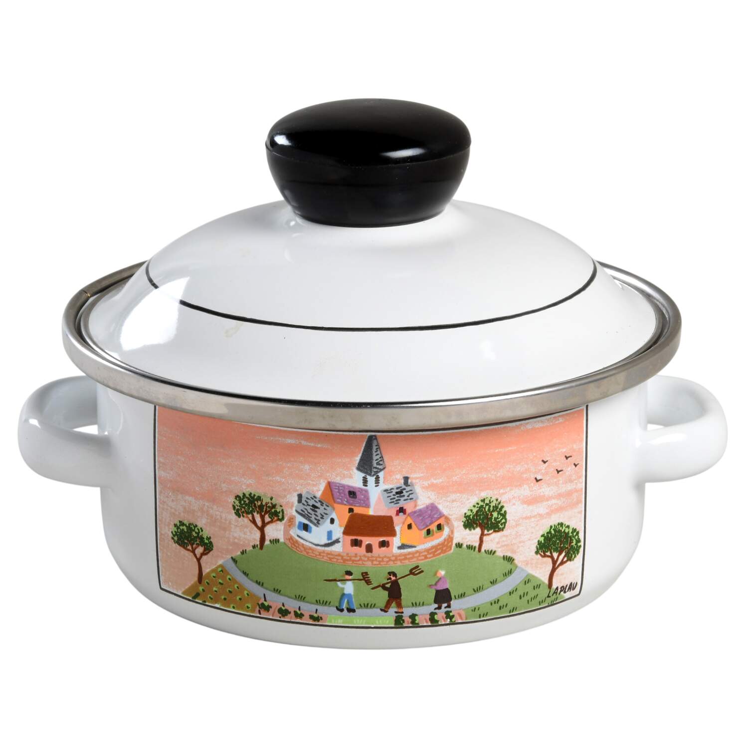 Design Naif Individual Metal Casserole & Lid by Villeroy & Boch-1
