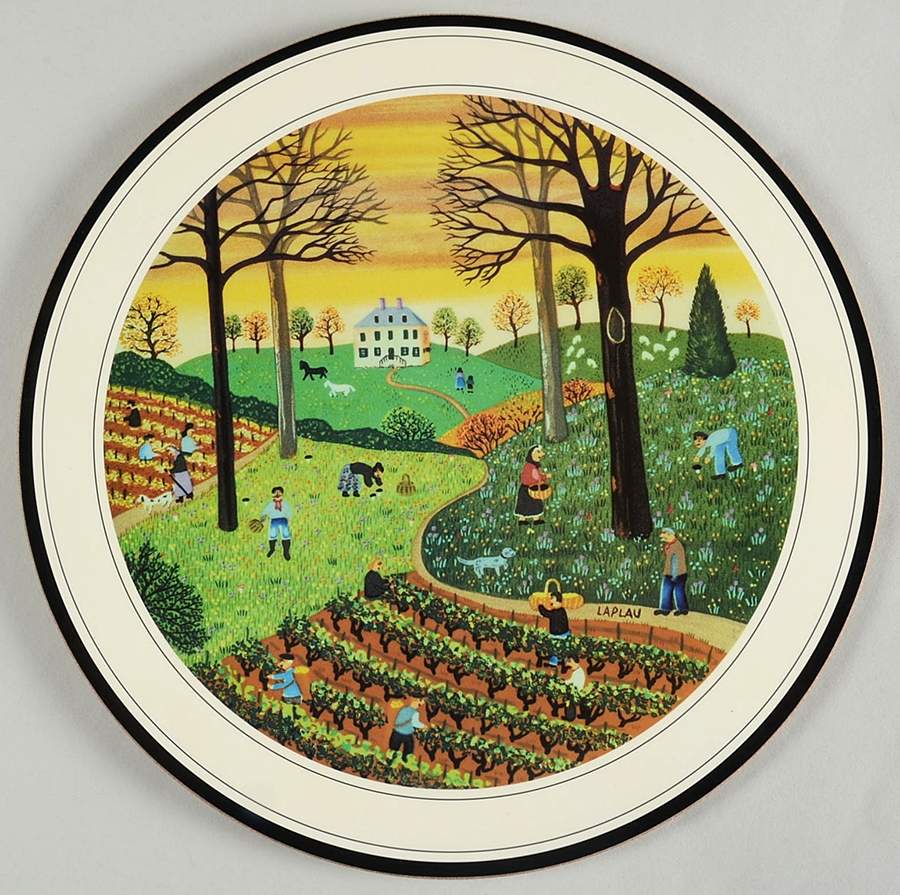 Design Naif Round Cork Back Trivet by Villeroy & Boch-1