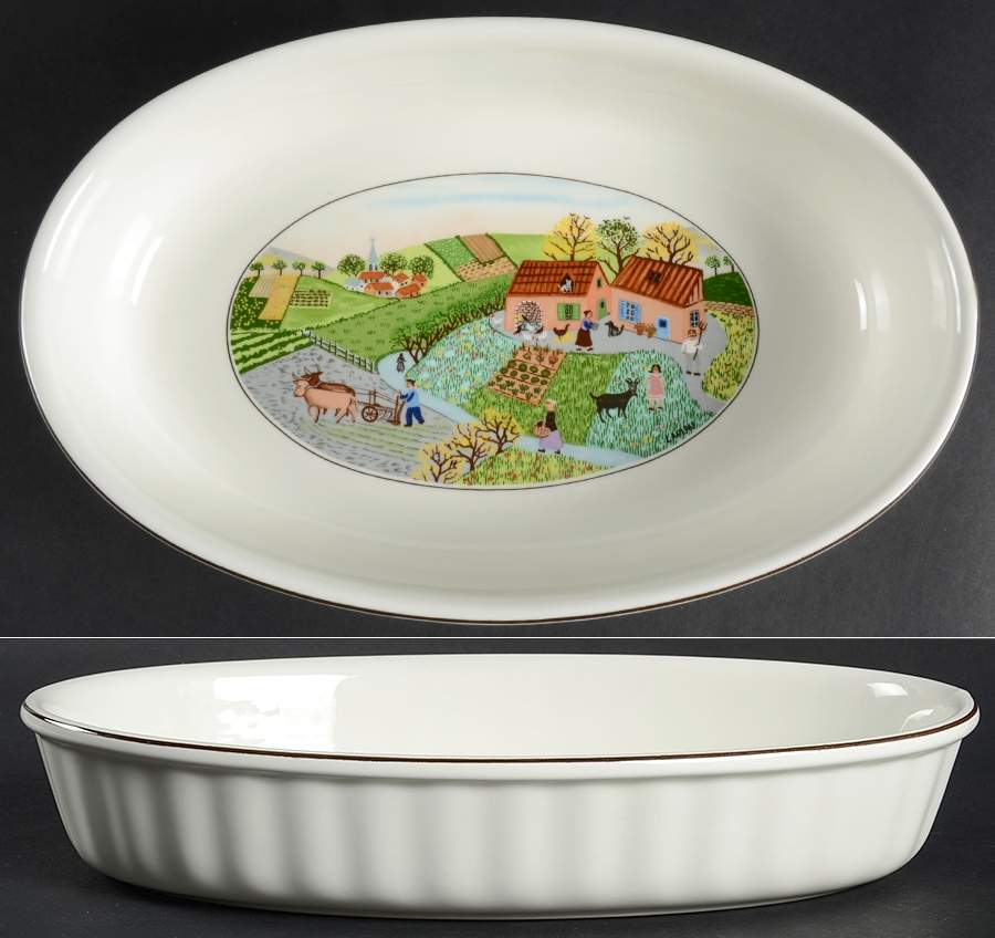 Design Naif 11" Oval Baker by Villeroy & Boch-1