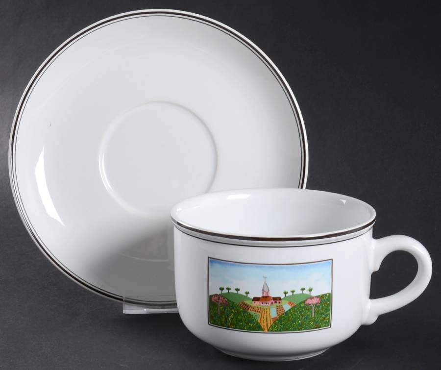 Design Naif Oversized Cup & Saucer Set by Villeroy & Boch-1