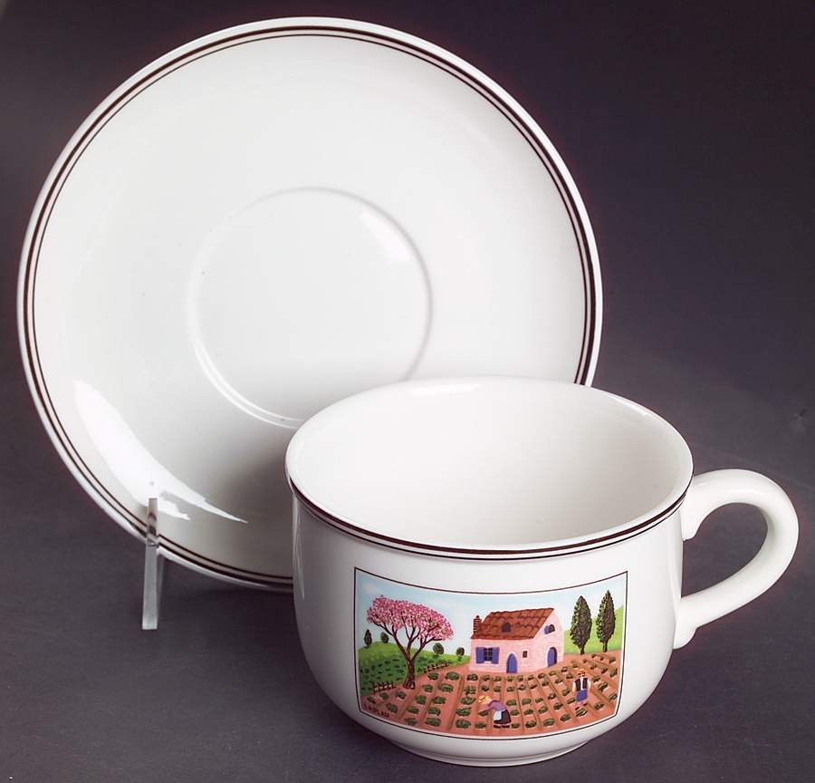 Design Naif Oversized Cup & Saucer Set by Villeroy & Boch-1