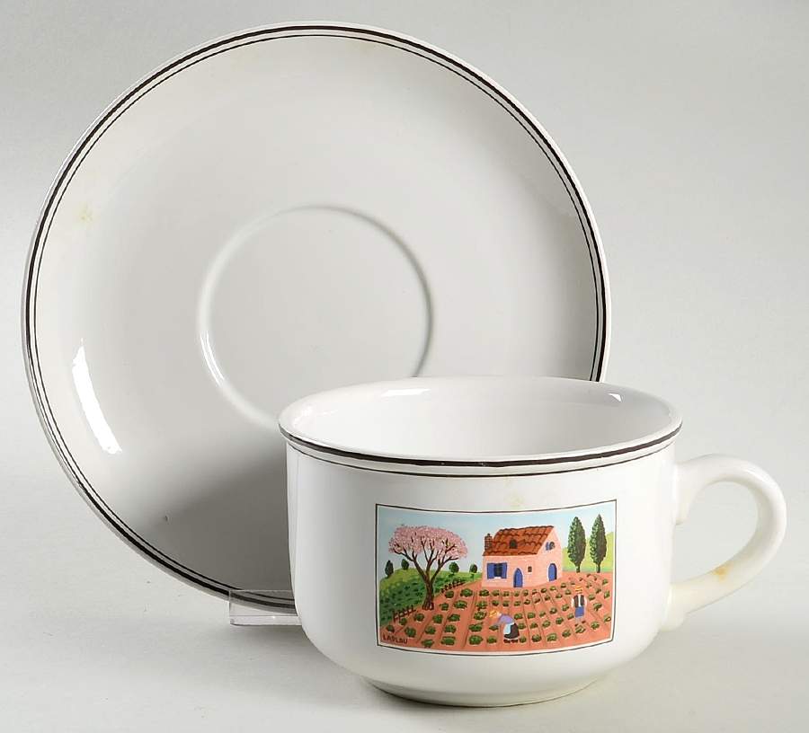 Design Naif Oversized Cup & Saucer Set by Villeroy & Boch-1