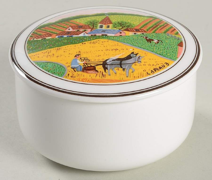 Design Naif 3" Candy Box & Lid by Villeroy & Boch-1