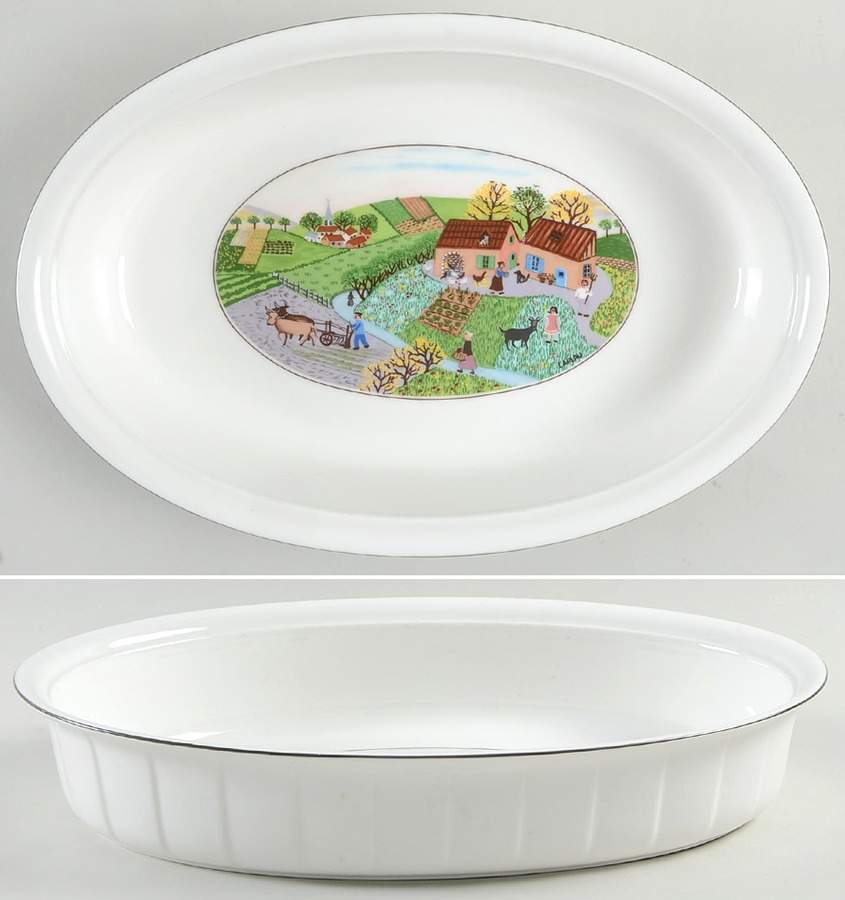 Design Naif 12" Oval Baker by Villeroy & Boch-1