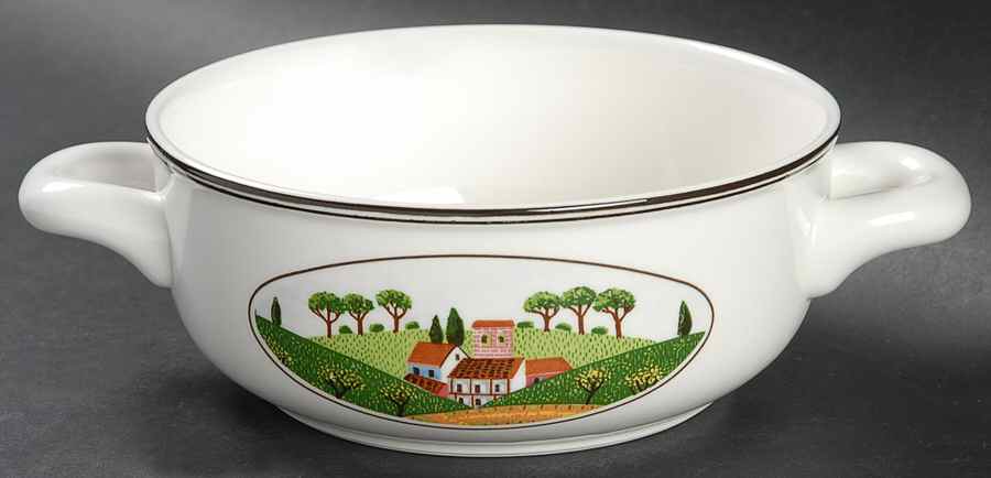 Design Naif Flat Cream Soup Bowl by Villeroy & Boch-1