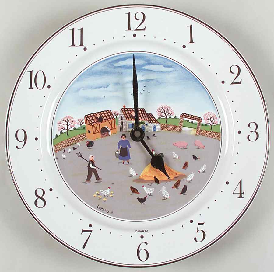 Design Naif Clock Plate by Villeroy & Boch-1