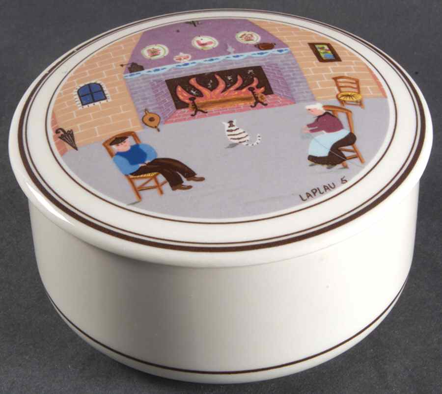 Design Naif 4" Candy Box & Lid by Villeroy & Boch-1