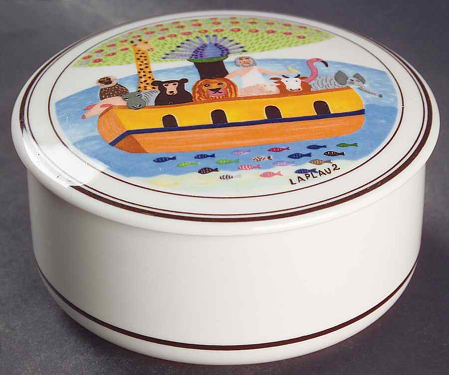 Design Naif 4" Candy Box & Lid by Villeroy & Boch-1