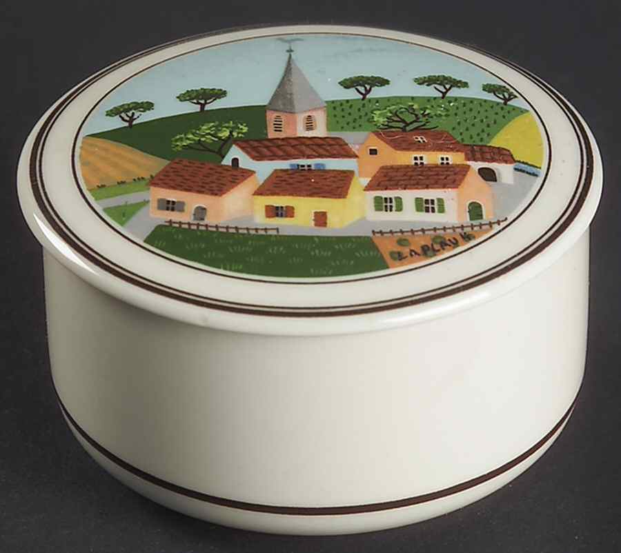 Design Naif 3" Candy Box & Lid by Villeroy & Boch-1