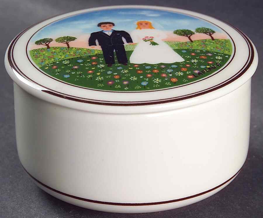 Design Naif 3" Candy Box & Lid by Villeroy & Boch-1
