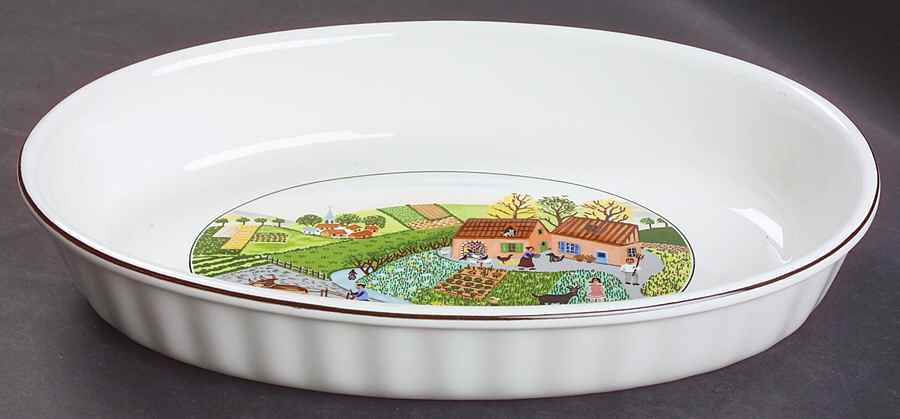 Design Naif 12'' Oval Baker by Villeroy & Boch-1