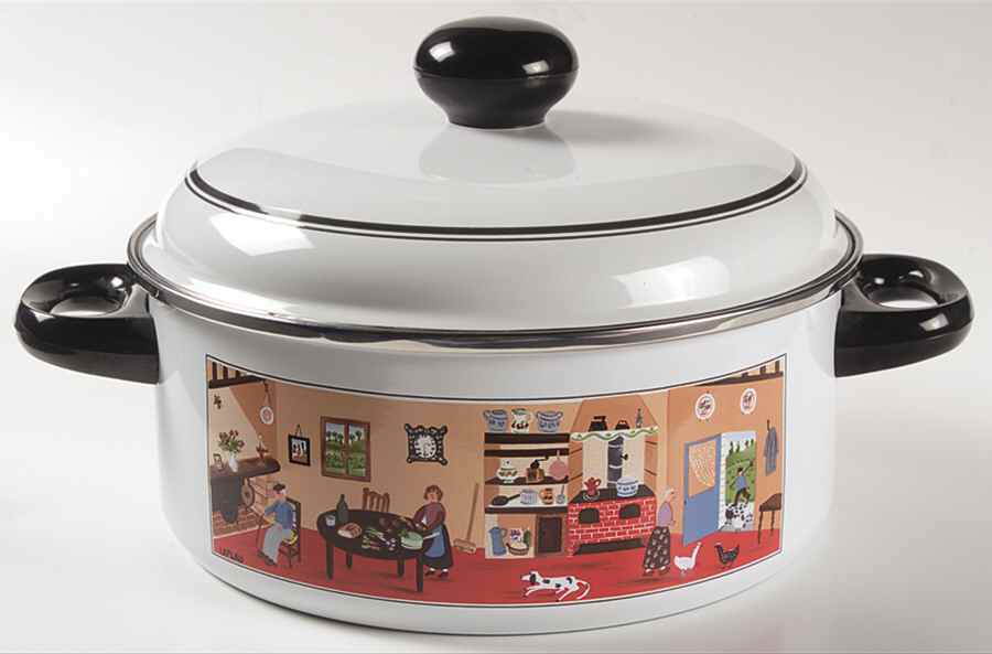 Design Naif 4 Quart Metal Stew Pot by Villeroy & Boch-1