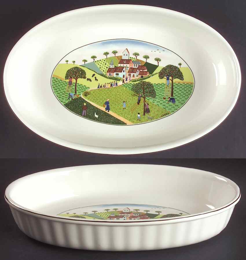 Design Naif 13" Oval Baker by Villeroy & Boch-1