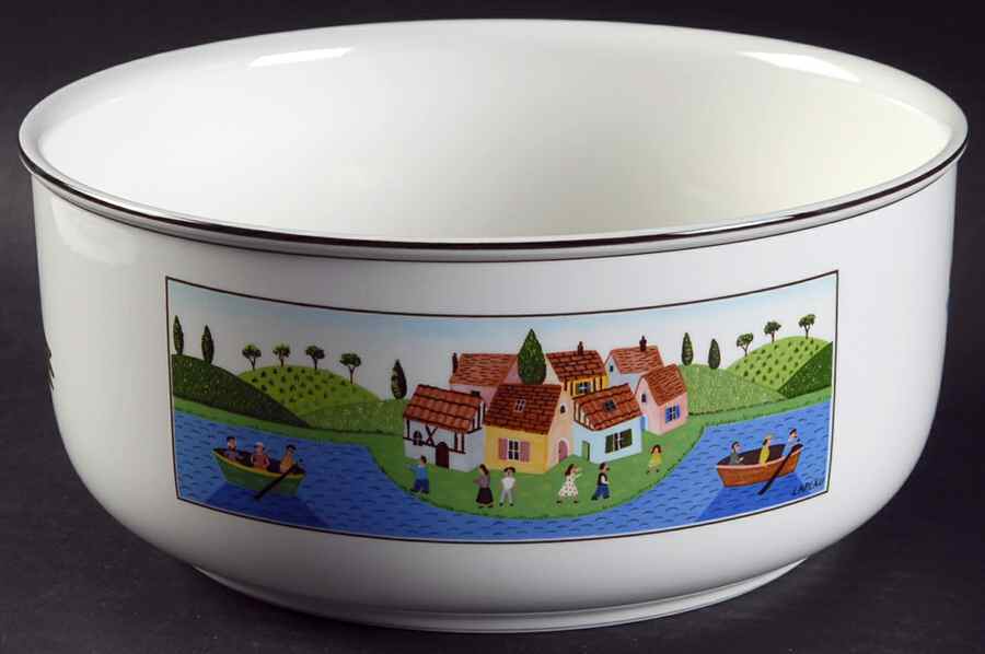 Design Naif 7" Round Vegetable Bowl by Villeroy & Boch-1