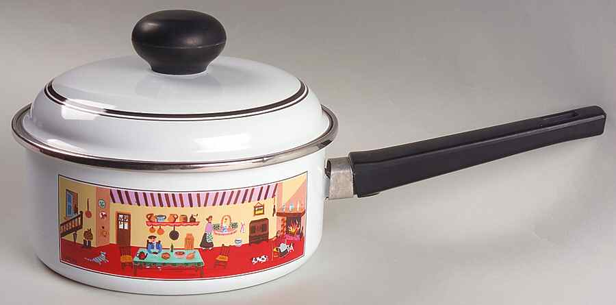 Design Naif 2 Quart Metal Covered Saucepan by Villeroy & Boch-1