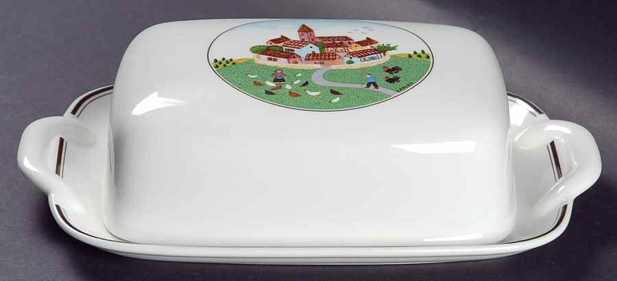 Design Naif Rectangular Covered Butter by Villeroy & Boch-1