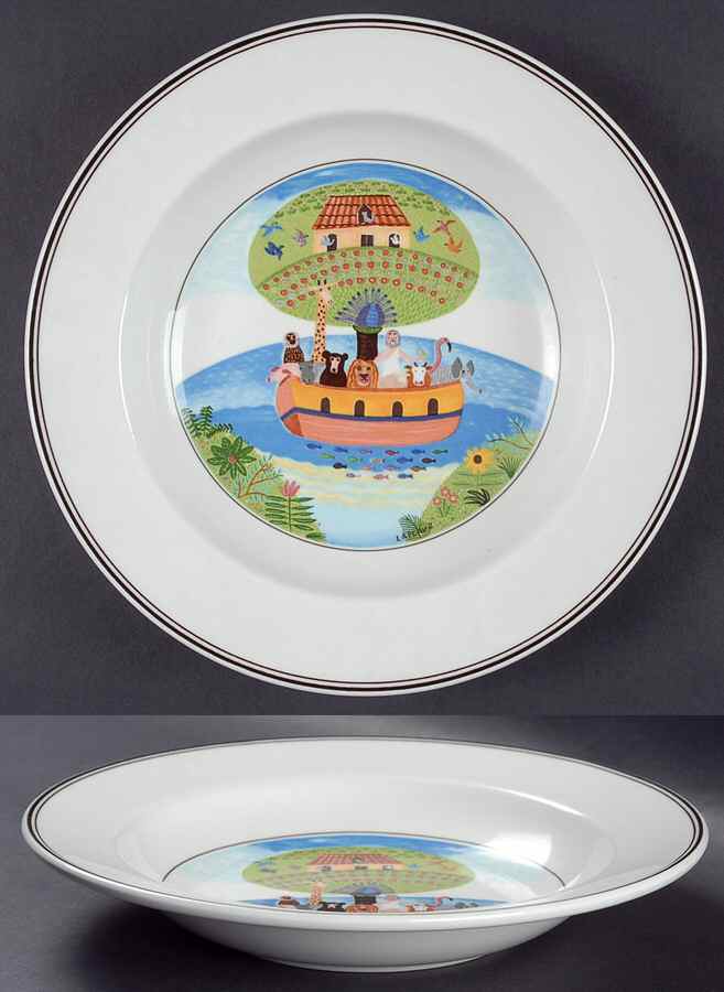 Design Naif Rim Soup Bowl by Villeroy & Boch-1