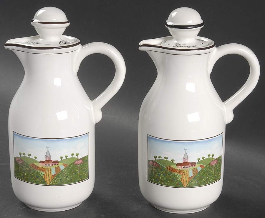 Design Naif Handled Vinegar and Oil with Stoppers by Villeroy & Boch-1
