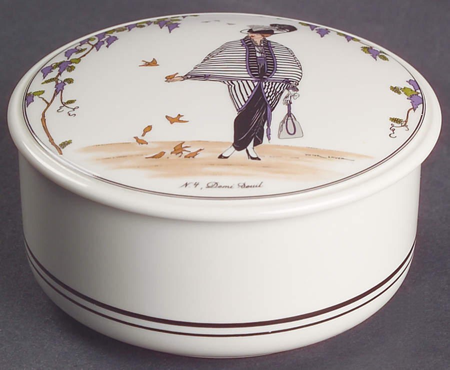 Design 1900 3" Candy Box & Lid by Villeroy & Boch-1