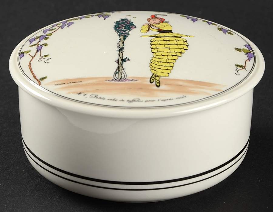 Design 1900 3" Candy Box & Lid by Villeroy & Boch-1