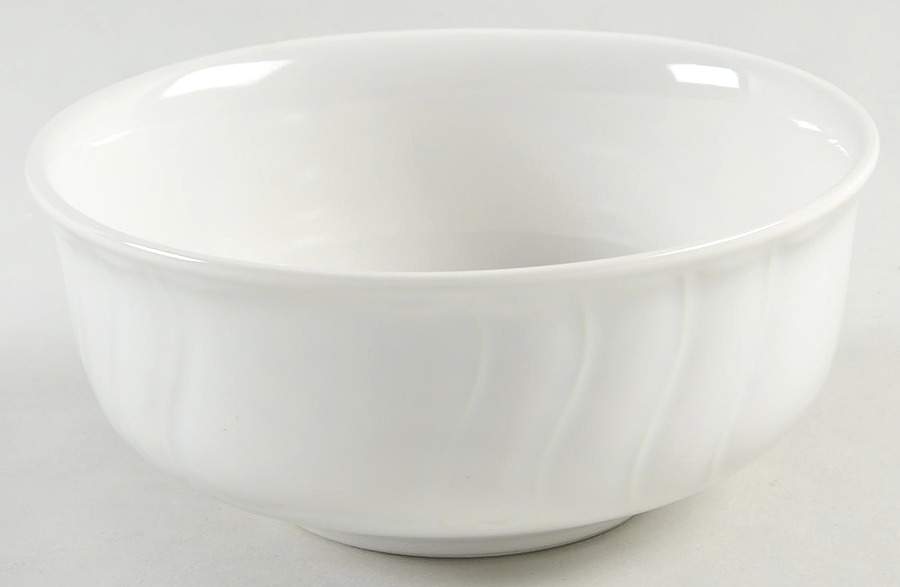 Diamant (White) Fruit/Dessert (Sauce) Bowl by Villeroy & Boch-1
