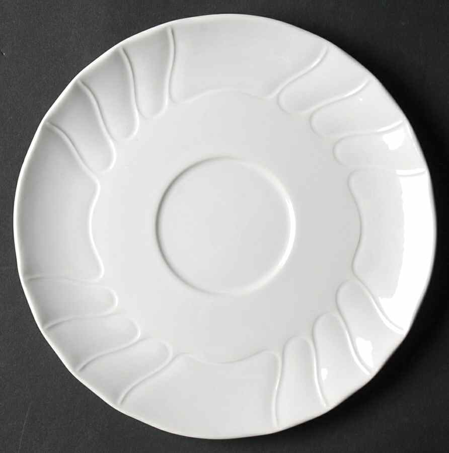 Diamant (White) Saucer for Cream Soup Bowl by Villeroy & Boch-1